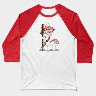 Samushroom Baseball T-Shirt